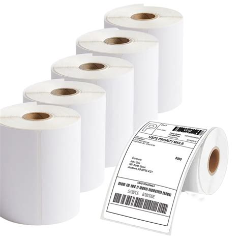 Neflaca X Direct Thermal Labels Blank Shipping Labels Labels Per