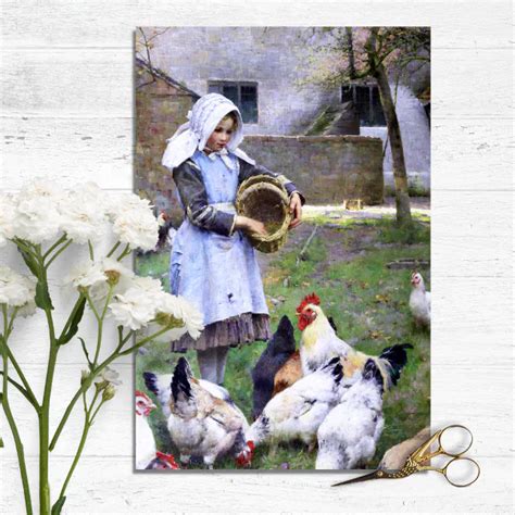 Vintage Chickens And Roosters Tissue Paper Zazzle