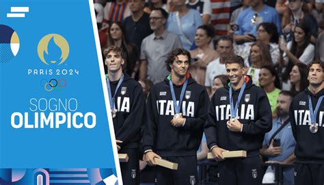 Olimpiadi Parigi Bronzo Italia Nella Staffetta X In Stile