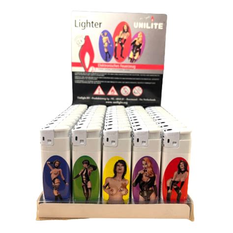 Sexy Ladies Electronic Lighters 50 Count My Store Supplier