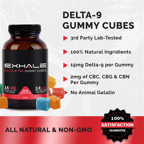 Buy Delta 9 Thc Gummies For Sale Online At Exhale Wellness