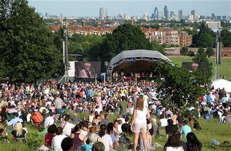 Sweden On Stage Hampstead Heath London 4 Of July 2009