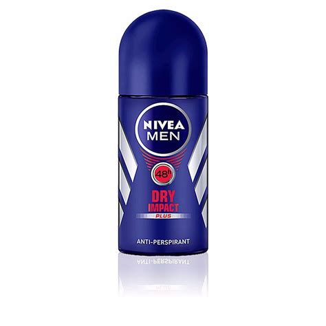 MEN DRY IMPACT PLUS Anti Perspirant Roll On Desodorantes Nivea