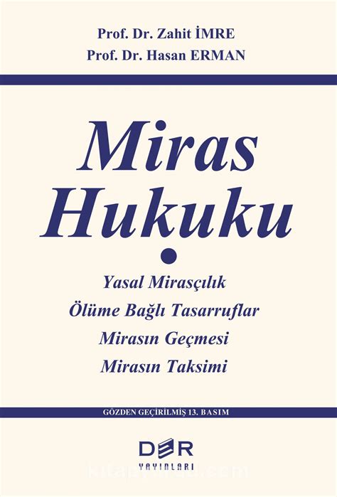 Miras Hukuku Kitab N Indir Pdf Ve Epub E Kitapyeri