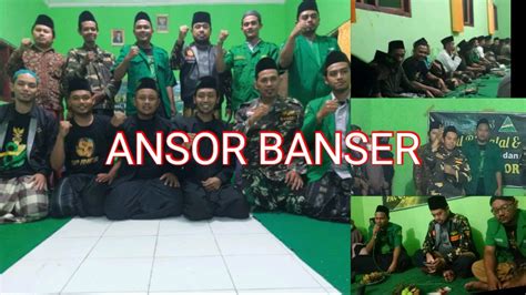 Musyawarah Persiapan PKD ANSOR DIKLATSAR BANSER YouTube