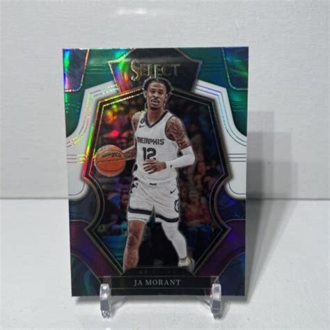 2022 23 SELECT BASKETBALL TRI COLOR PRIZM PREMIER Ja Morant Memphis