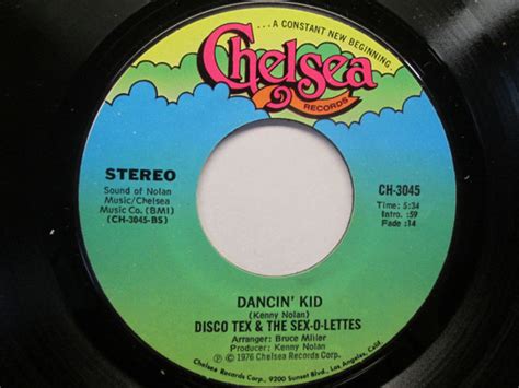 Disco Tex The Sex O Lettes Dancin Kid Vinyl Discogs