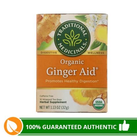 Traditional Medicinals Organic Ginger Aid Tea Bags Lazada Ph