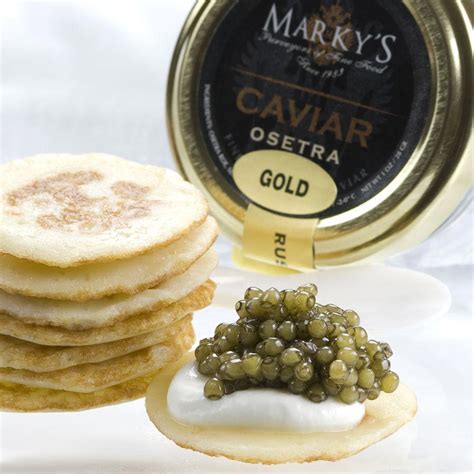 Osetra Golden Imperial Caviar T Set Gourmet Food Store