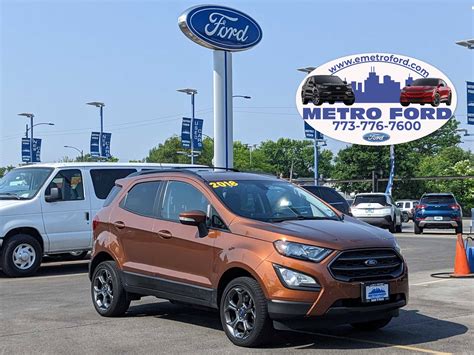 2018 Ford Ecosport Ses For Sale Chicago Suv For Sale Chicago