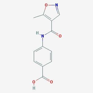 4 5 Methyl 1 2 Oxazole 4 Amido Benzoic Acid SCBT Santa Cruz