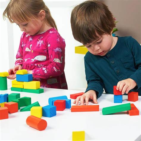 Building Blocks for Kids | Wooden Stacking Blocks – Jaques of London