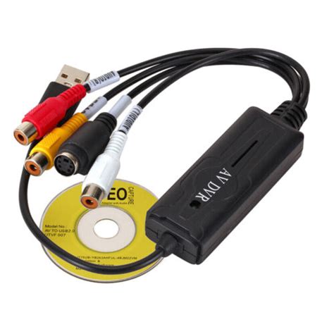 USB 2 0 Easycap Audio Video Capture Card VHS To DVD Adapter For Windows