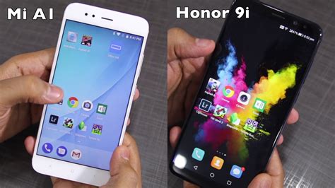 Honor 9i Vs Xiaomi Mi A1 Speed Test Multitasking And NAND Storage