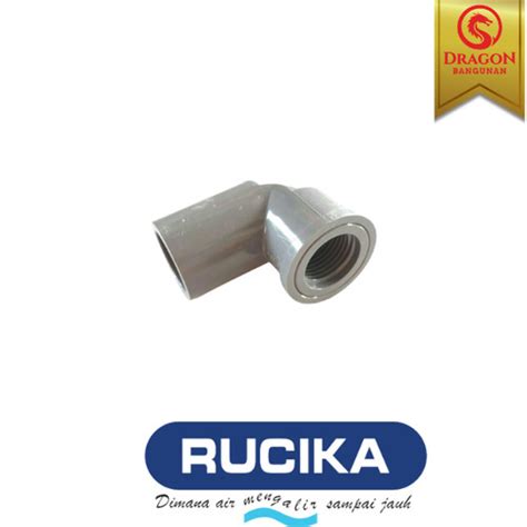 Jual Rucika Knee Drat Dalam Kdd Aw Sambungan Pipa Rucika