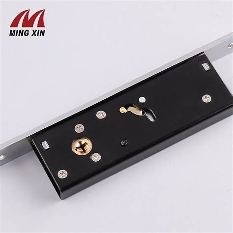 Aluminum Alloy Sliding Door Lock Invisible Built In Handle Lock Sliding Door Lock And Flat Open