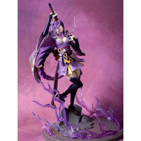 28cm Genshin Impact Beelzebul Anime Figur Raiden Shogun Gk Action Figur