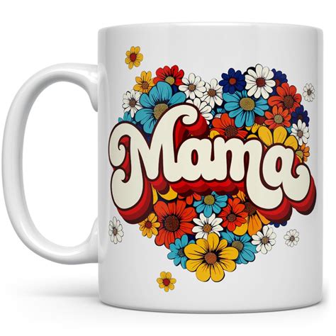 Floral Mama Mug Mother S Day Mug T Loftipop