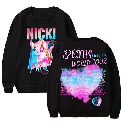 Nicki Minaj Gag City World Tour Pink Friday Merch Long Sleeve