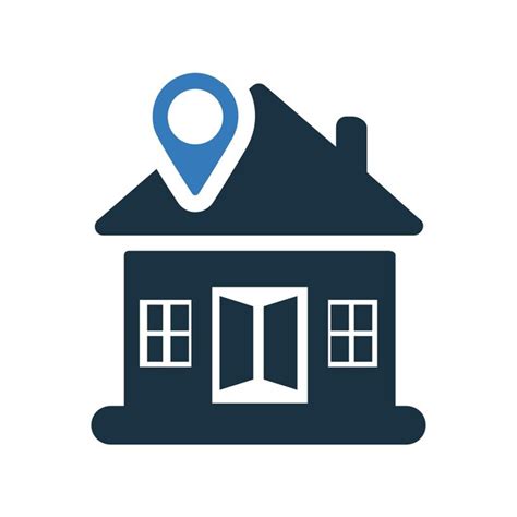 Premium Vector Home House Location Icon Vector Graphics