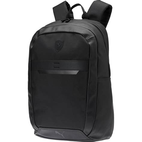 PUMA Ferrari Lifestyle Backpack in Black for Men - Lyst