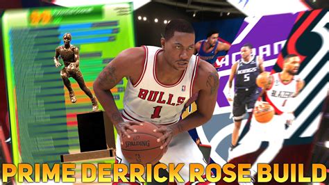 PRIME DERRICK ROSE BUILD NBA 2K24 NEXT GEN SLASHER POINT GUARD BUILD