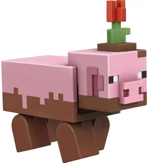 Minecraft Caves Cliffs Muddy Pig 325 Action Figure Mattel Toys Toywiz