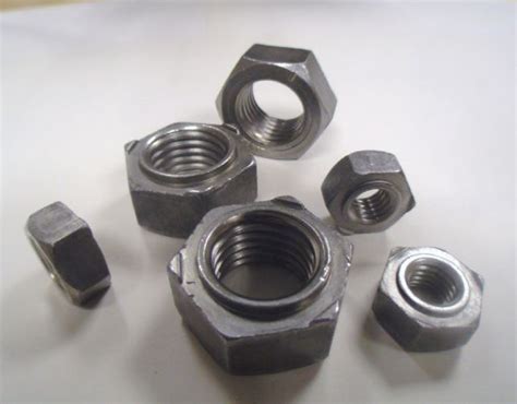 Hex Square Mild Steel Hexagon Weld Nut Size Mm To Mm At Rs