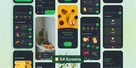 Grofast Ecommerce Grocery App Ui Kit Figma