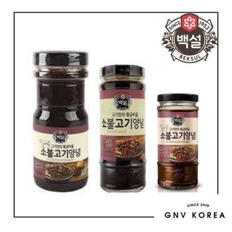 [cj Beksul] Bulgogi Sauce For Beef 290g 500g 840g Lazada Ph