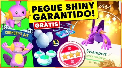 Evento Mudkip Shiny Pokemon Go Como Pegar Pokemon Shiny Gratis No