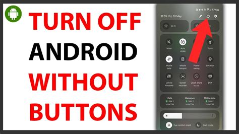 How To Turn Off Android Device Without Buttons Quick Guide Youtube