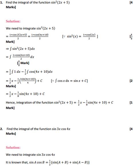 Ncert Solutions For Class 12 Maths Chapter 7 Integrals Ex 73