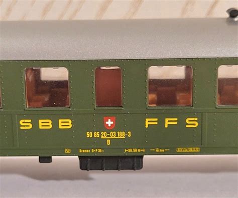 Roco A B Sbb Ii Iii Klasse Wagen Kaufen Auf Ricardo