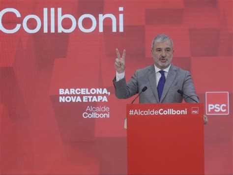 Collboni Vol Guanyar En Segona Volta Amb El Pp I Els Comuns Jordi