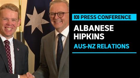 IN FULL Anthony Albanese Holds Joint Press Conference With NZ