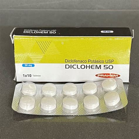 Diclohem 50 Diclofenaco Potasico Usp Tablets 50 Mg At Best Price In Mumbai