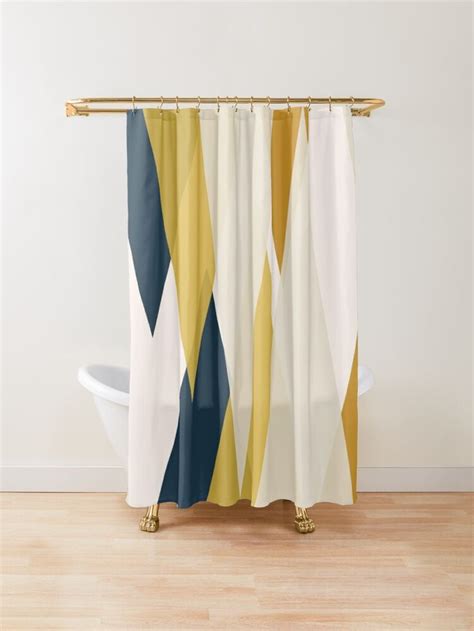 Beautiful Mustard Geometric Curtains Best For Summer