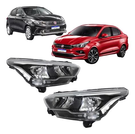 Par Farol Fiat Argo Cronos A C Led