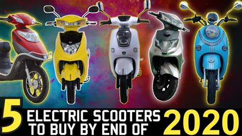 Top 5 Best Electric Scooters To Buy In 2020 Unbelievable Features At