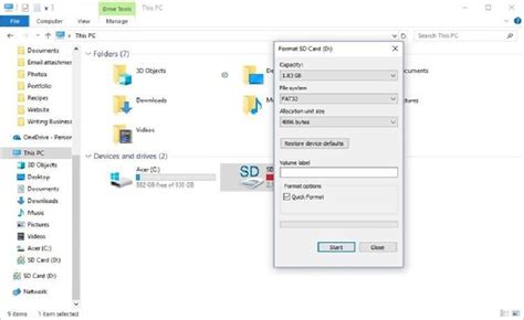 Cara Memformat Kartu Sd Raw Dan Memulihkan Data Yang Hilang