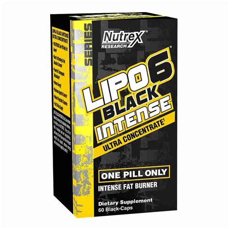 Lipo Black Intense Ultra Concentrate By Nutrex Research Caps