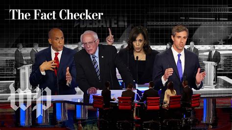 Fact Checking The First Democratic Presidential Debate The Fact Checker Youtube