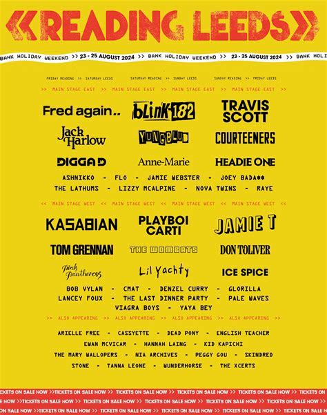 2024 Festival Page 12 Reading And Leeds Festivals Efestivals