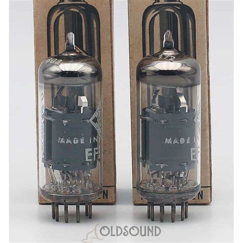 EF800 TELEFUNKEN CV5092 EF860 VALVE PAIR PENTODE PREAMPLIFIER AUDIO NOS NIB