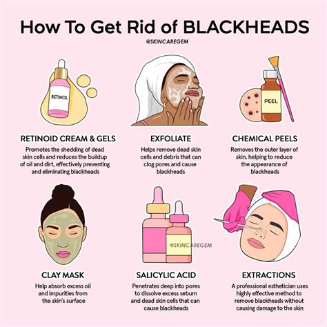 Some effective methods to get rid of BLACKHEADS! | Skin care tips, Skin ...