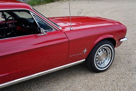 1966 (67 Model) Ford Mustang Restored Red Coupe Auto - Muscle Car