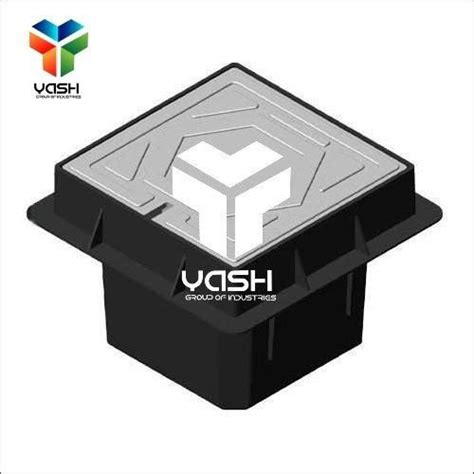 Black Frp Square Earth Pit Cover At Best Price In Pune Yash Earthing