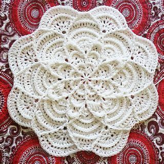 Flower Puddles Blanket Pattern By Madlandia Forever Crochet Mandala