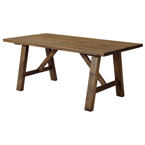 Cotswold Rustic Trestle Dining Table